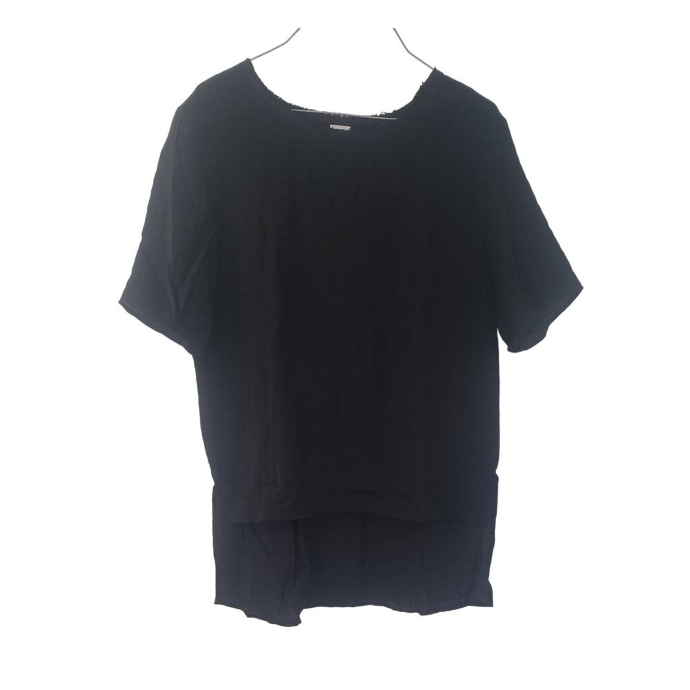 RO & DE Black Short Sleeve Top - Women's Medium